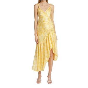 Cinq A Sept Silk Midi Dress size 0